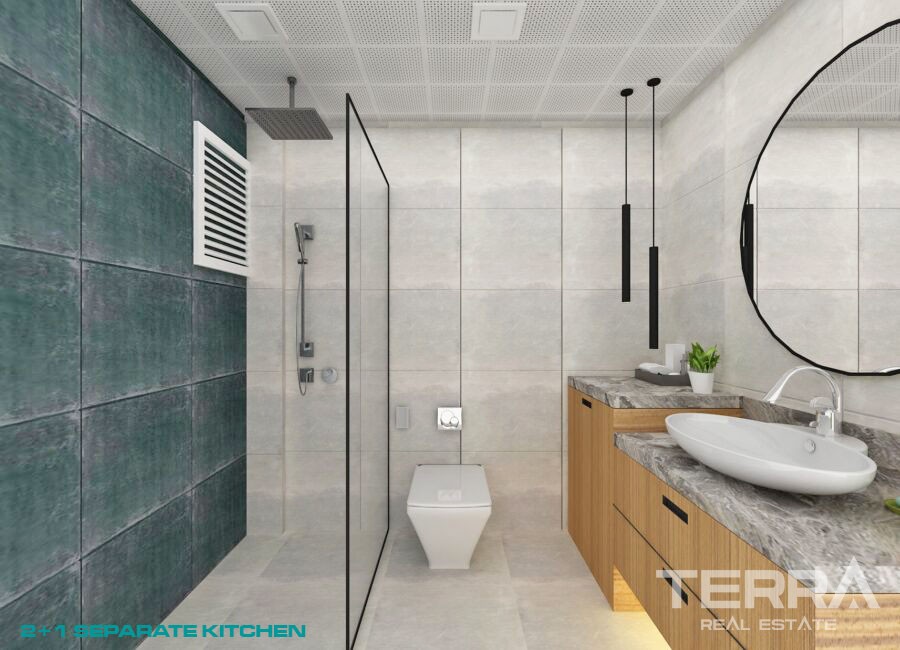Affordable Resale Apartments with Rich Amenities in 1207 Antalya - 42281