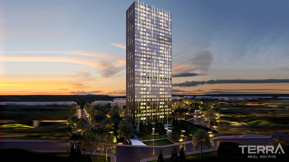 Smart Home System Flats with Luxurious Facilities in Kadıköy Istanbul