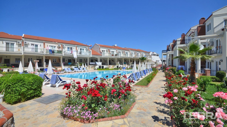 Fully Furnished Flat with a Shared Pool for Sale in Fethiye Hisarönü