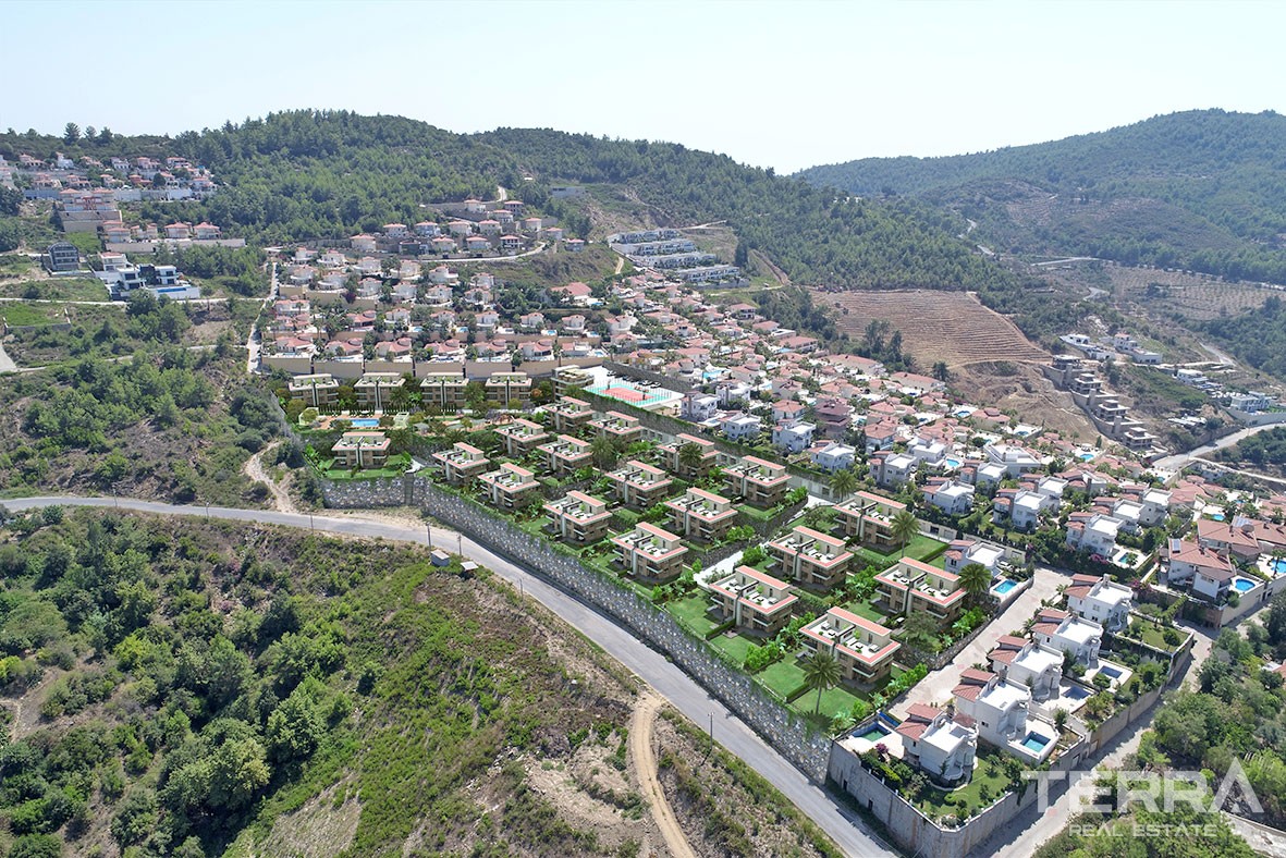 Fantastic Villas with Splendid Nature View for Sale in Alanya Kargıcak - 43513