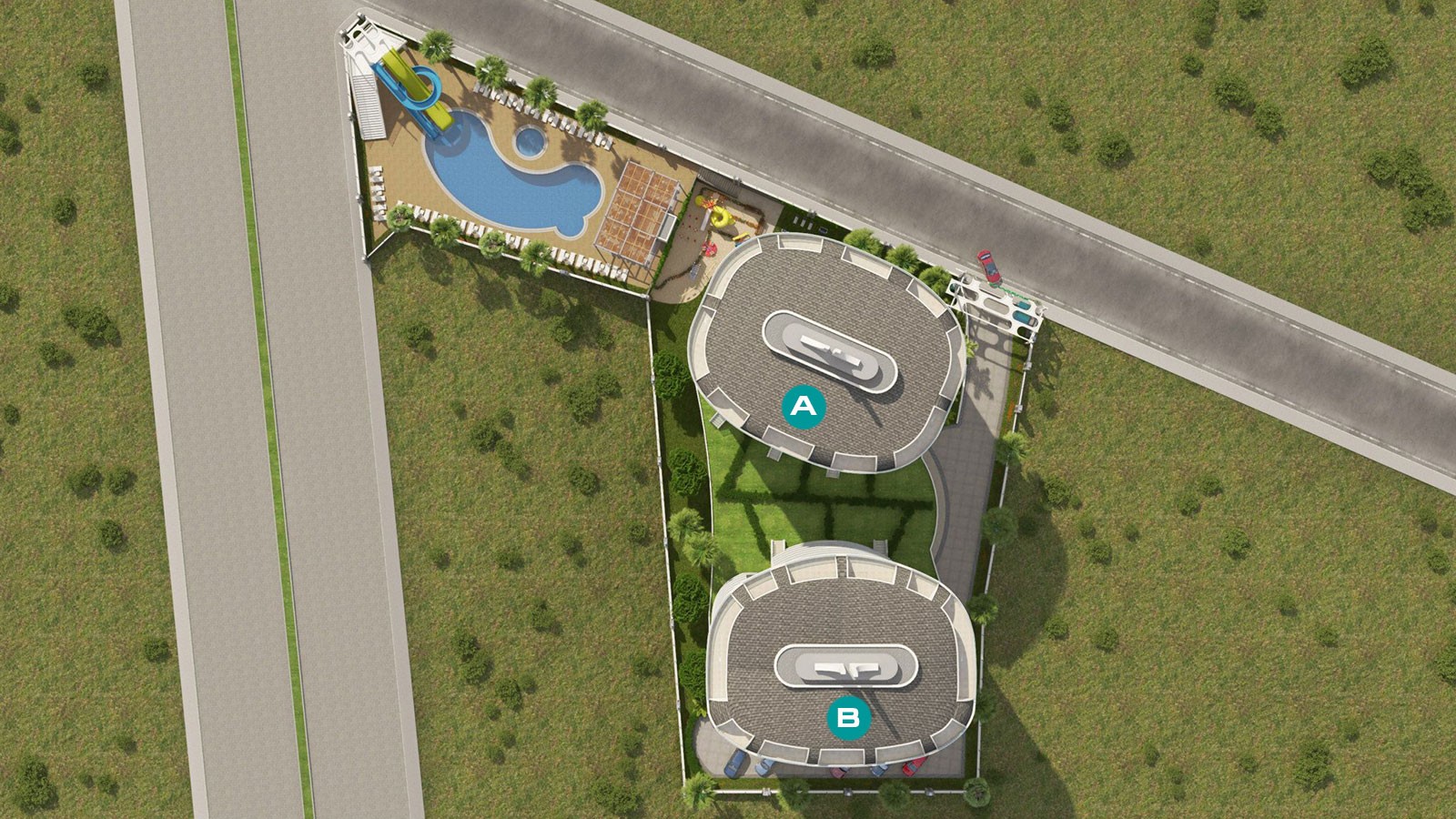 Emerald Towers — Apartments for Sale in Avsallar, Alanya, Turkey - 454