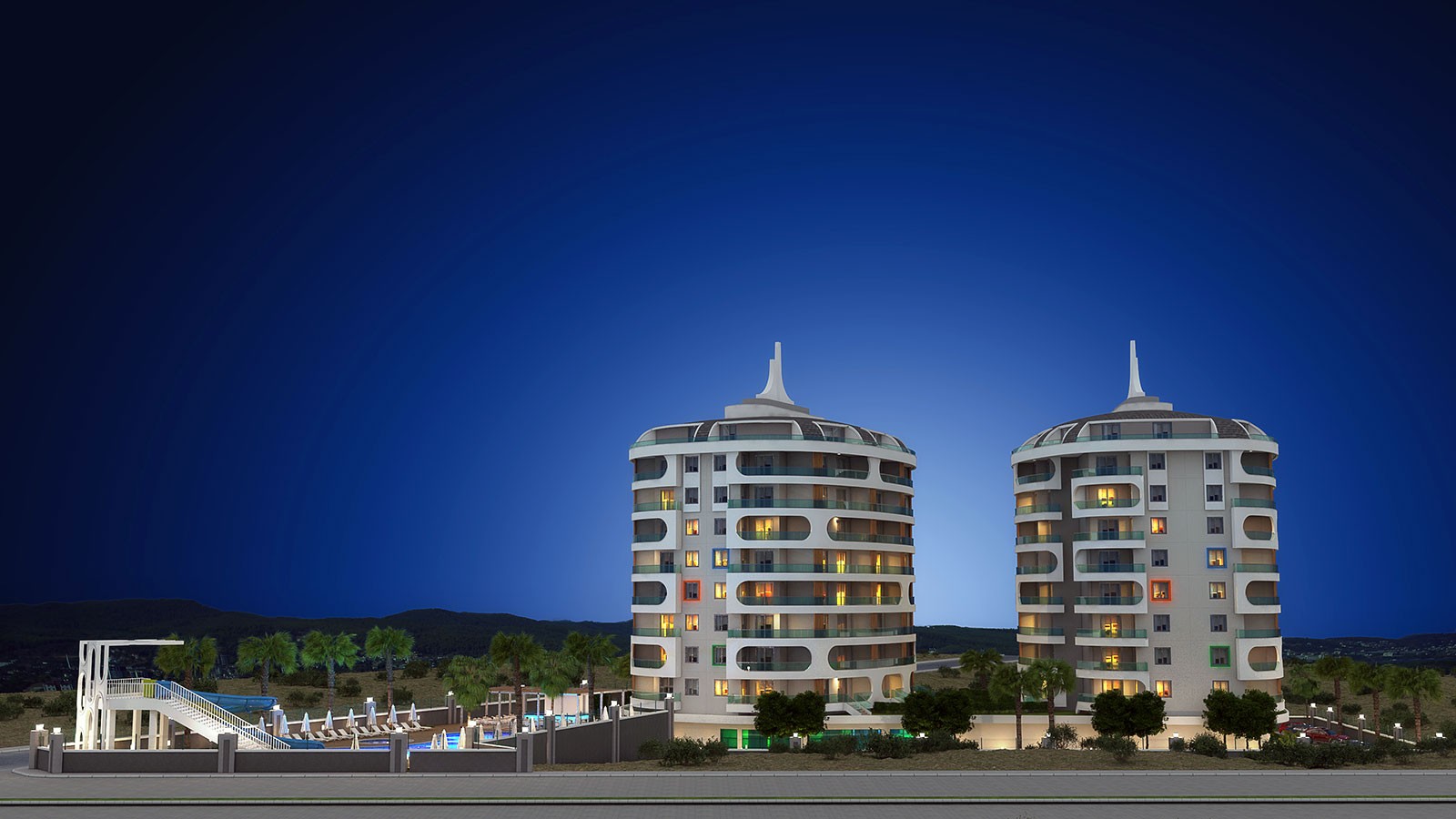 Emerald Towers — Apartments for Sale in Avsallar, Alanya, Turkey - 457