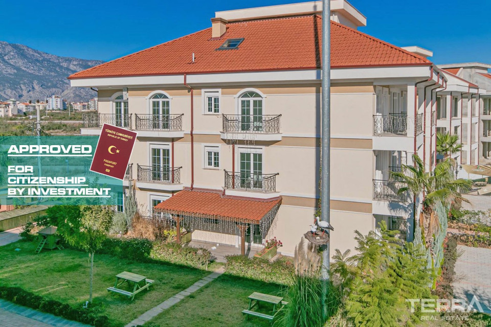 High-Quality Flats to Buy in a Luxurious Complex in Antalya Döşemealtı
