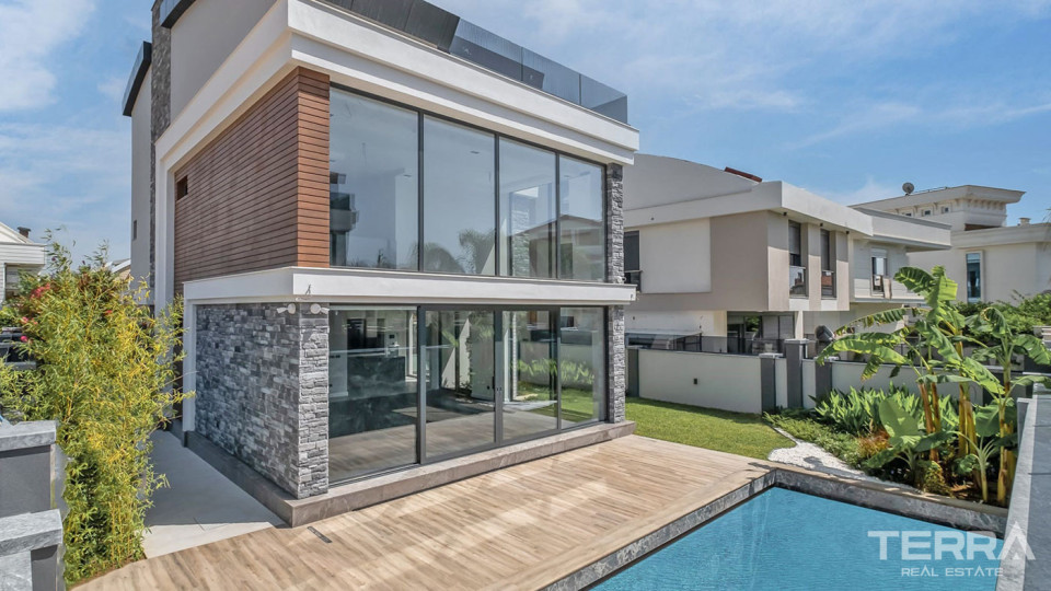 Exclusive Villas with Private Swimming Pool for Sale in Antalya Lara
