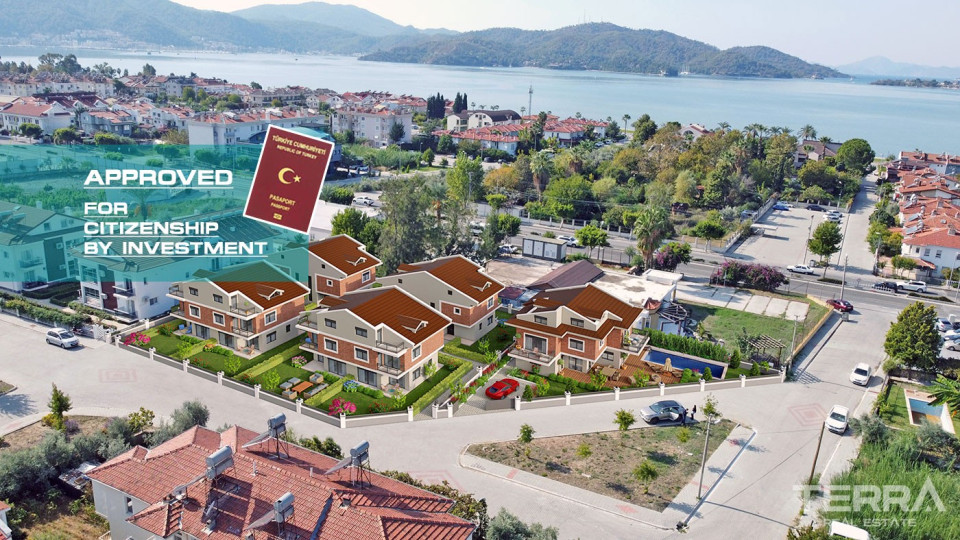 New Villas for Sale within Walking Sea Distance in Fethiye City Centre
