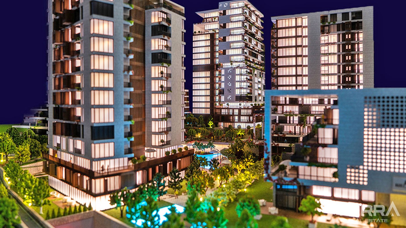 Luxury Apartments with Green Energy for Sale in Istanbul Ümraniye - 44432