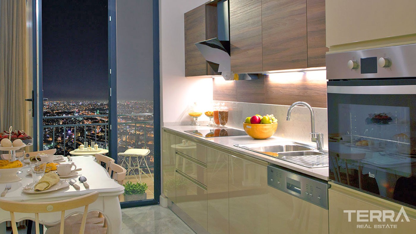 Luxury Apartments with Green Energy for Sale in Istanbul Ümraniye - 44450