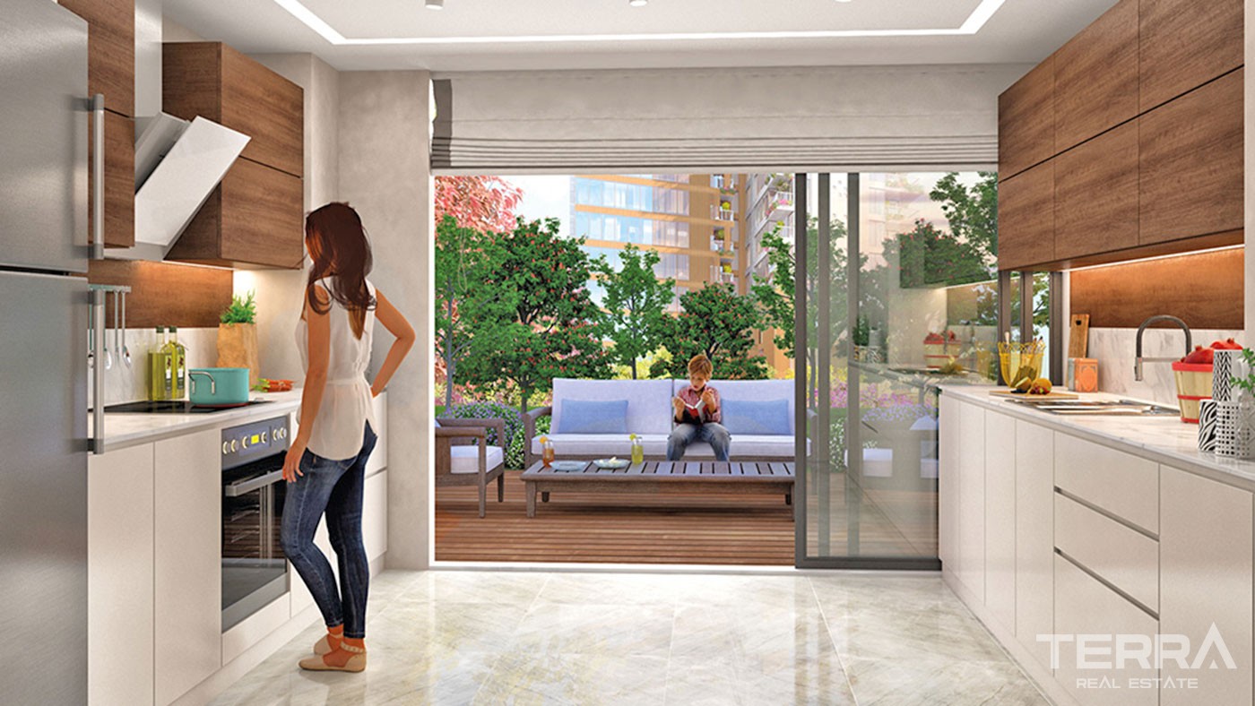 Luxury Apartments with Green Energy for Sale in Istanbul Ümraniye - 44459