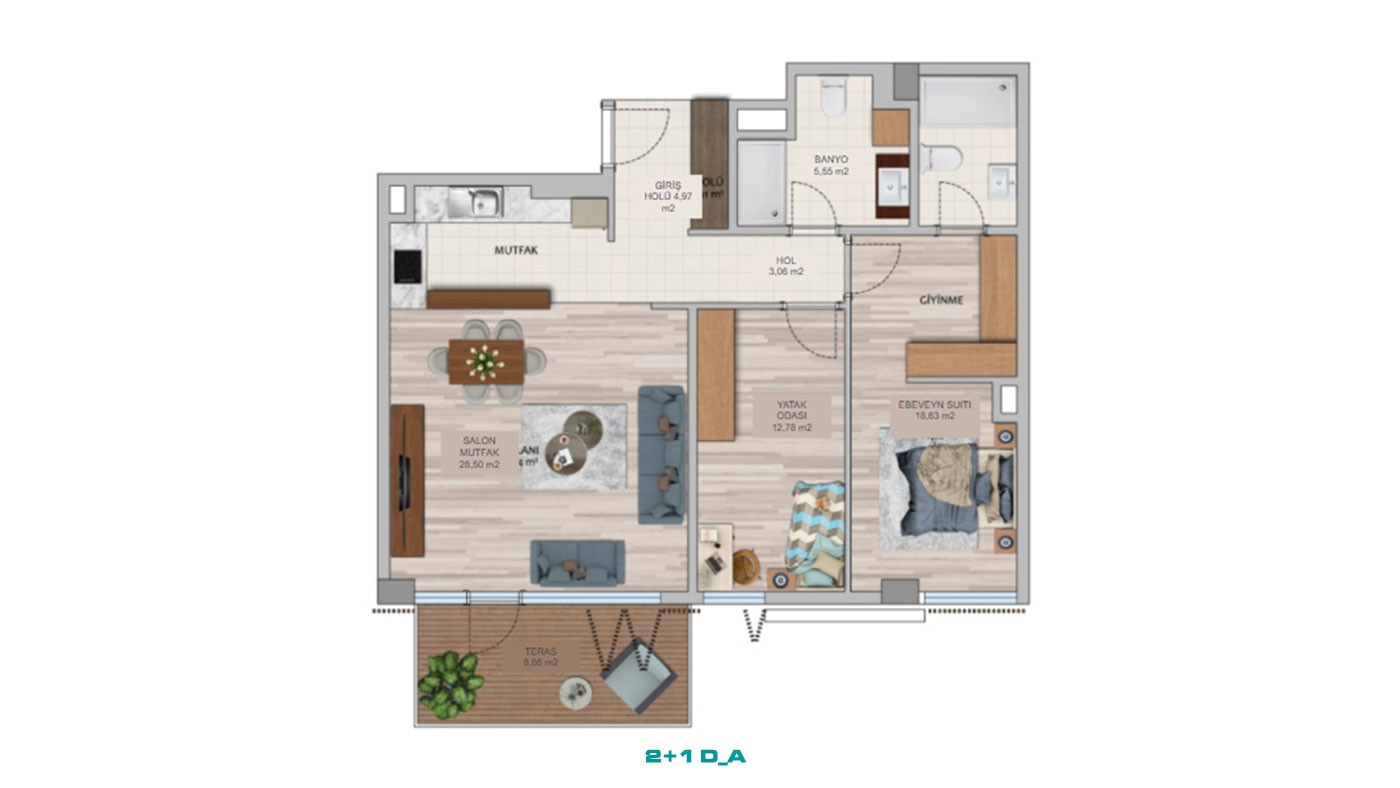 Luxury Apartments with Green Energy for Sale in Istanbul Ümraniye - 44471