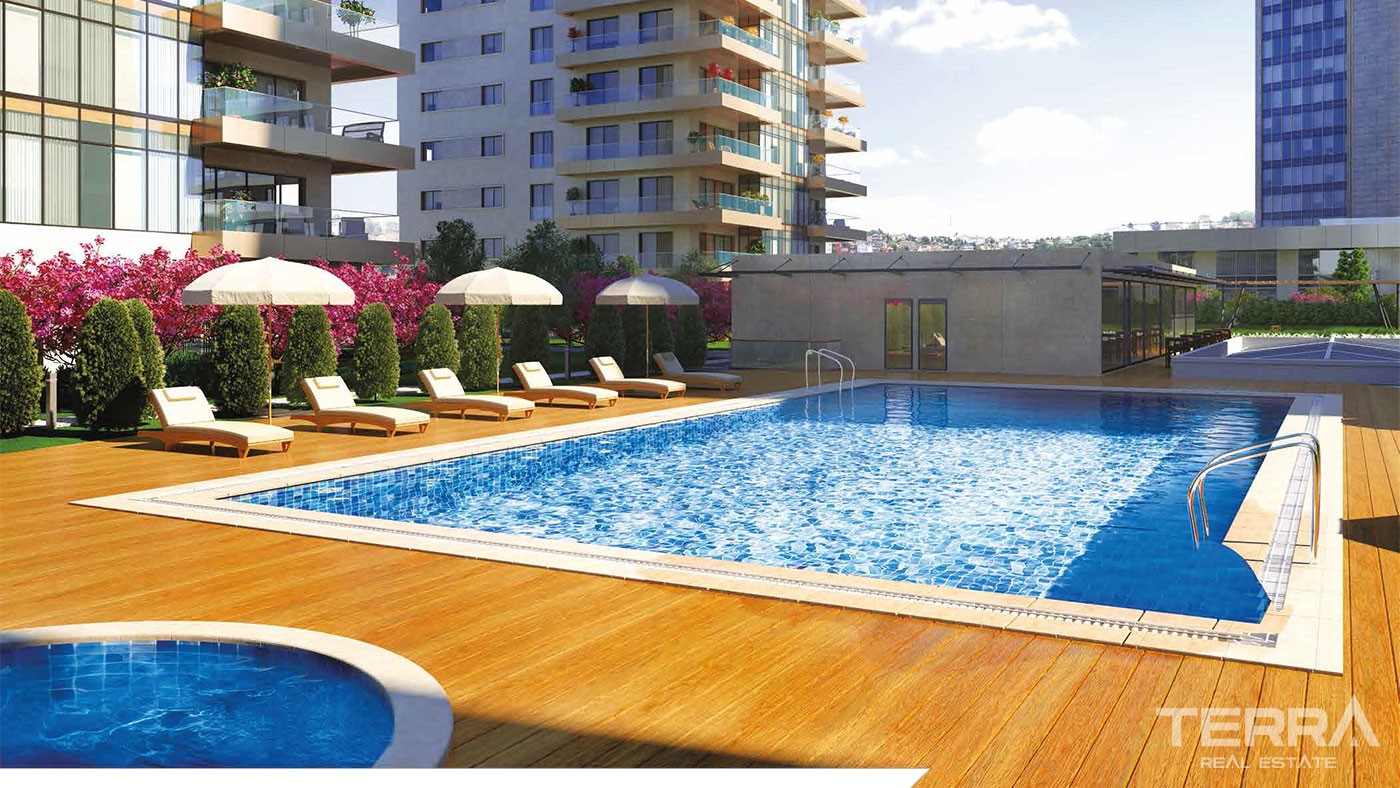 Fantastiska Pruva 34 sjönära lägenheter i centrala Istanbul Bakırköy - 44784