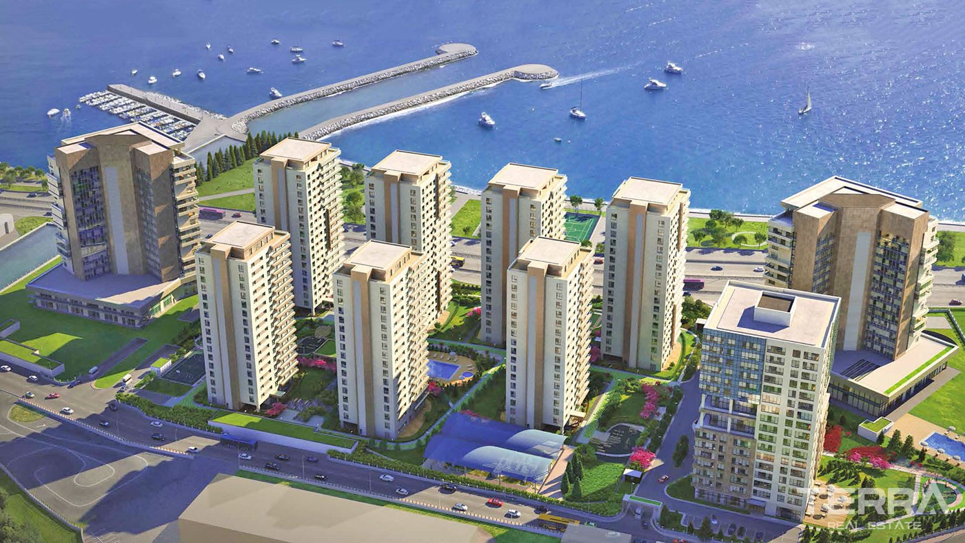 Fantastiska Pruva 34 sjönära lägenheter i centrala Istanbul Bakırköy - 44786