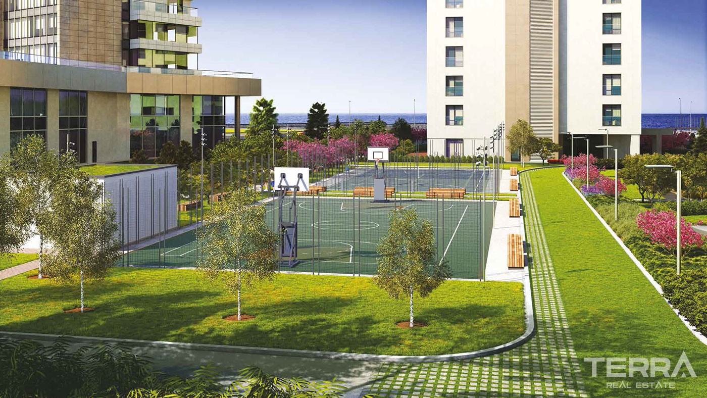 Fantastiska Pruva 34 sjönära lägenheter i centrala Istanbul Bakırköy - 44828