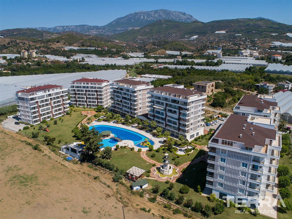 Appartements à Demirtaş Cadre Tranquille Avec Vue Mer & Montagnes - 44588