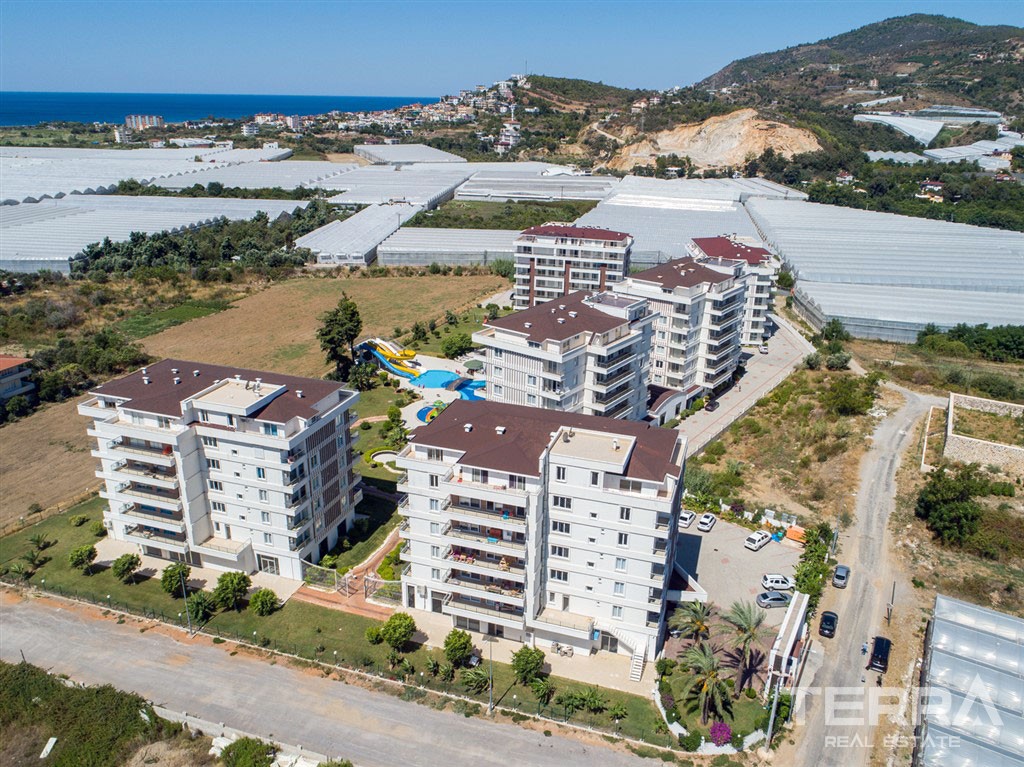 Appartements à Demirtaş Cadre Tranquille Avec Vue Mer & Montagnes - 44594