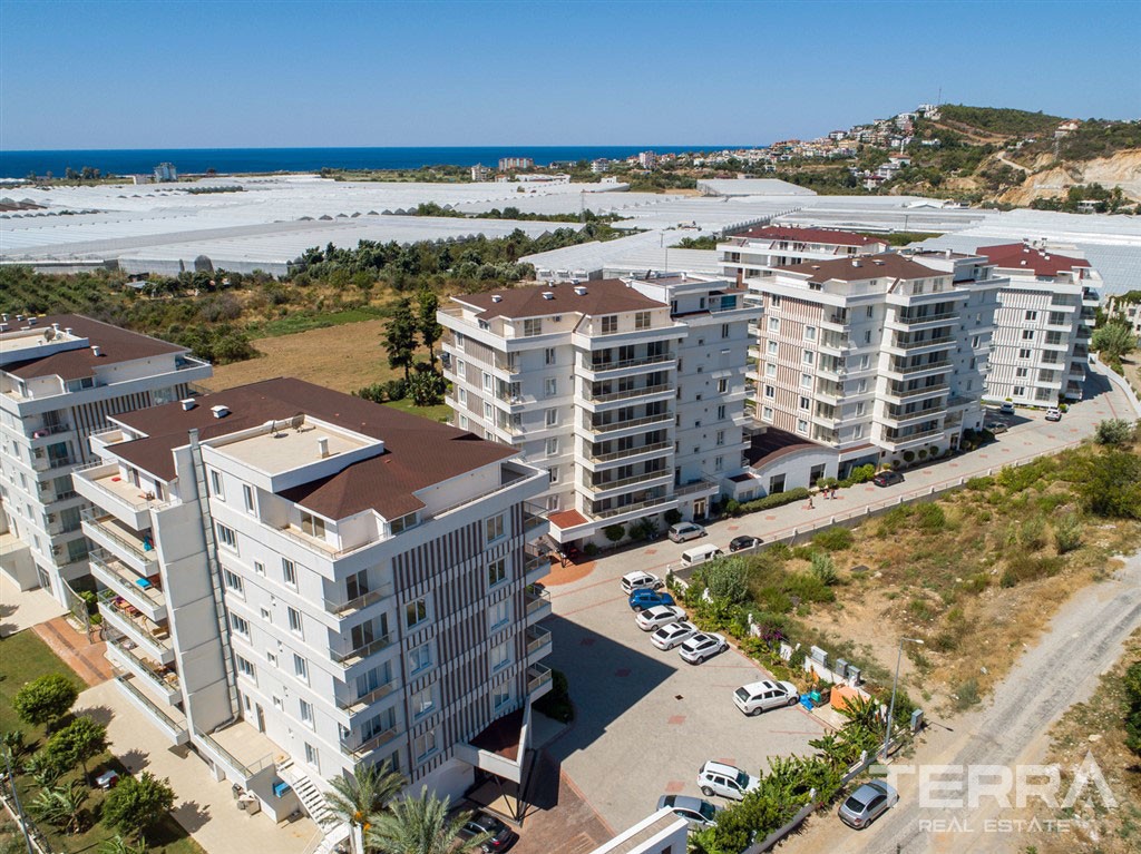 Appartements à Demirtaş Cadre Tranquille Avec Vue Mer & Montagnes - 44595