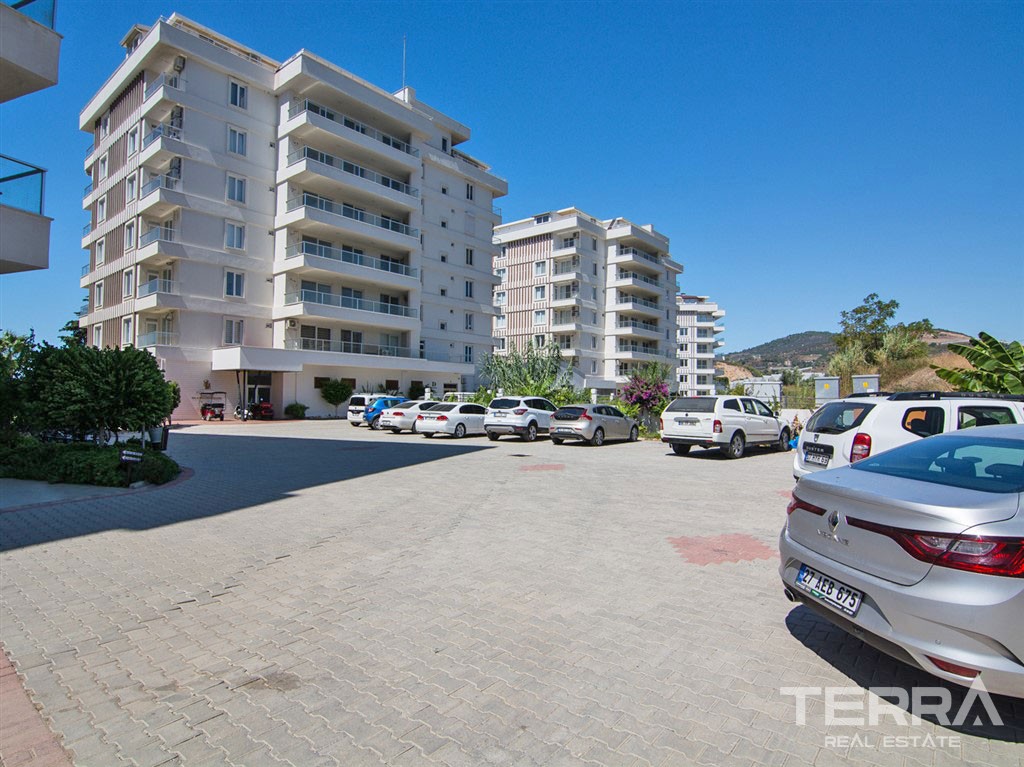 Appartements à Demirtaş Cadre Tranquille Avec Vue Mer & Montagnes - 44615