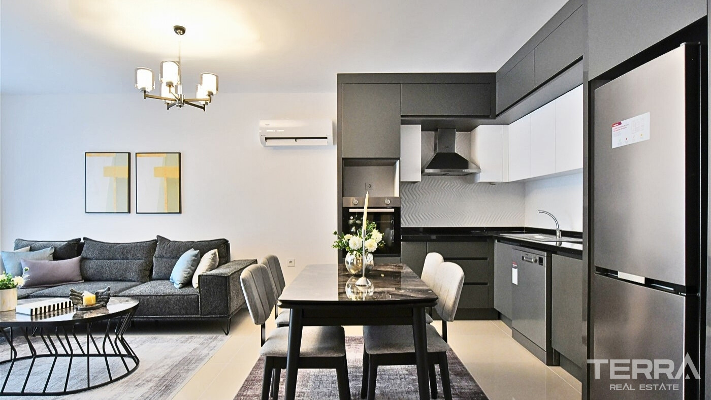 Appartements à Demirtaş Cadre Tranquille Avec Vue Mer & Montagnes - 100183