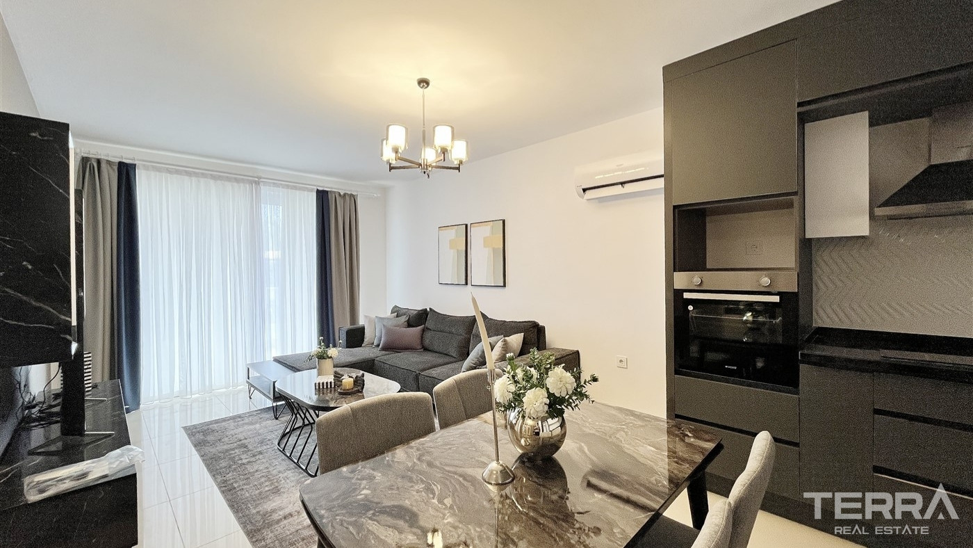 Appartements à Demirtaş Cadre Tranquille Avec Vue Mer & Montagnes - 100185