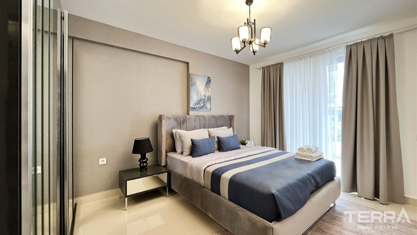 Appartements à Demirtaş Cadre Tranquille Avec Vue Mer & Montagnes - 100189