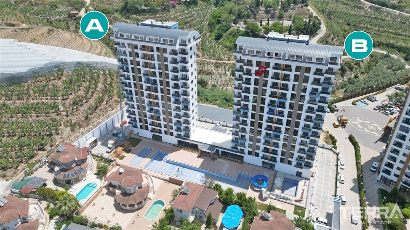 Affordable Sea-View Apartments for Sale in Desirable Area of Alanya - 100125