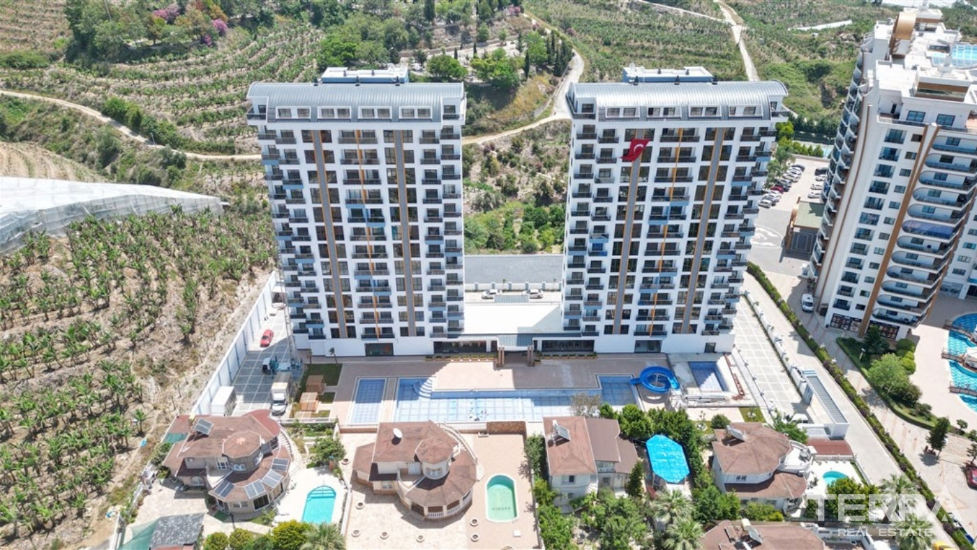 Affordable Sea-View Apartments for Sale in Desirable Area of Alanya - 100126