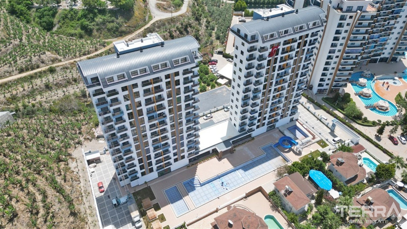 Affordable Sea-View Apartments for Sale in Desirable Area of Alanya - 100128