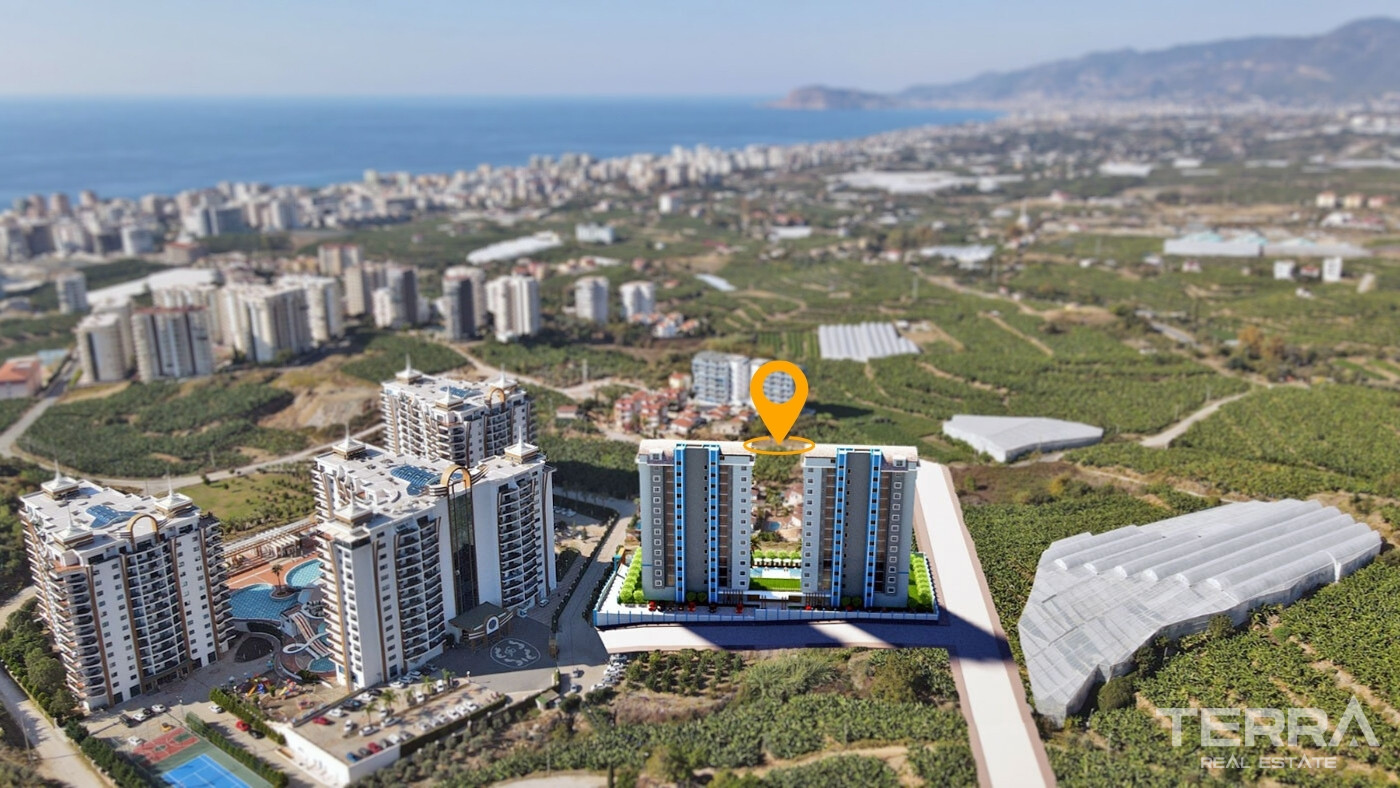 Affordable Sea-View Apartments for Sale in Desirable Area of Alanya - 100130