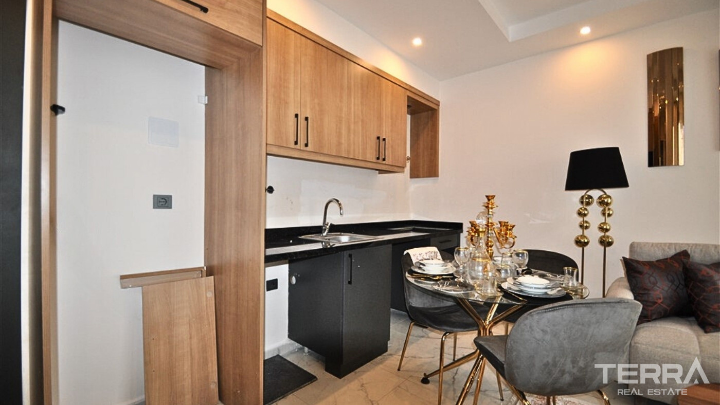 Affordable Sea-View Apartments for Sale in Desirable Area of Alanya - 100140