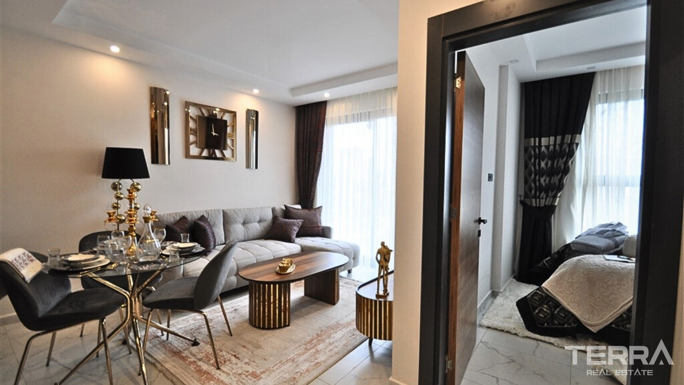 Affordable Sea-View Apartments for Sale in Desirable Area of Alanya - 100141