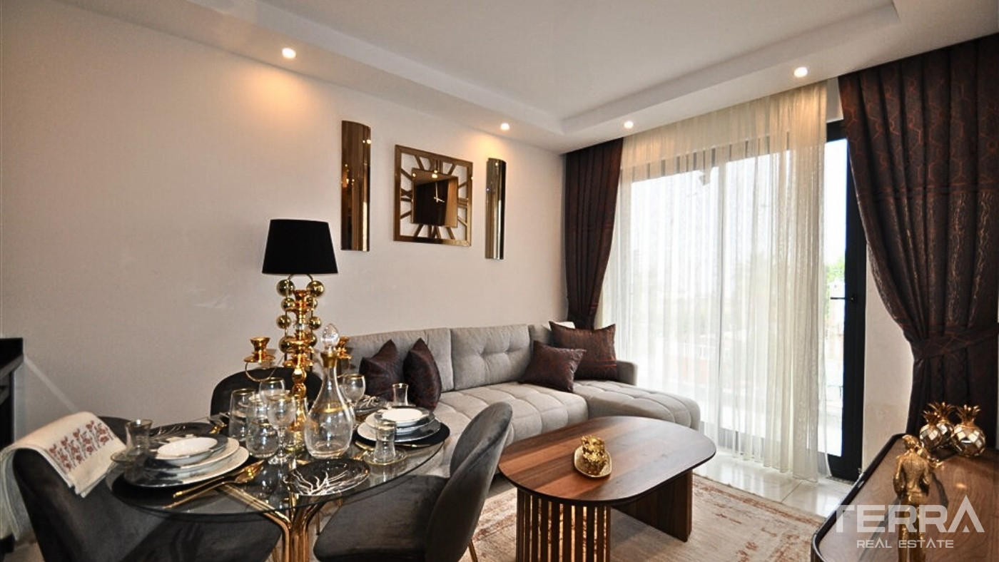 Affordable Sea-View Apartments for Sale in Desirable Area of Alanya - 100142