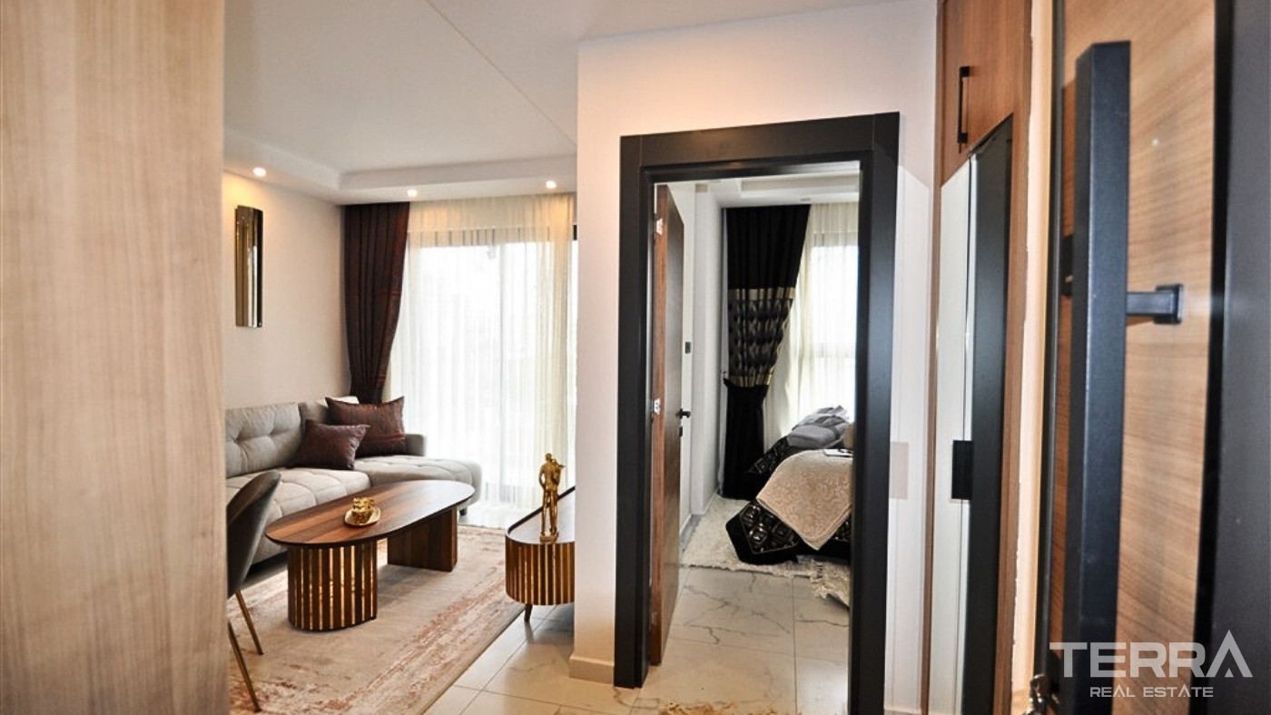Affordable Sea-View Apartments for Sale in Desirable Area of Alanya - 100143