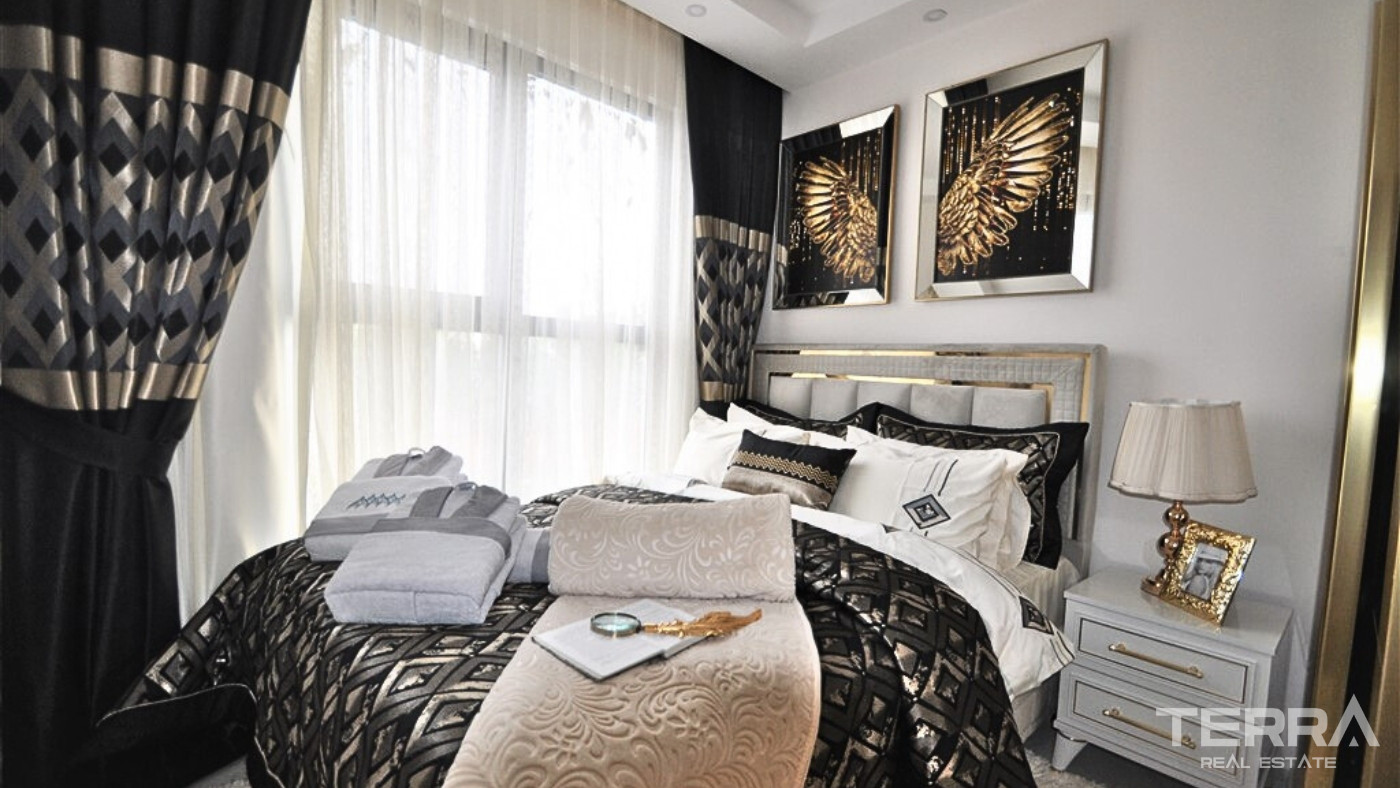 Affordable Sea-View Apartments for Sale in Desirable Area of Alanya - 100147