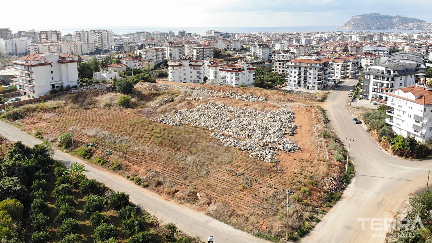 Alanya, Oba'da Şehir ve Deniz Manzaralı Satılık Modern Daireler - 46139