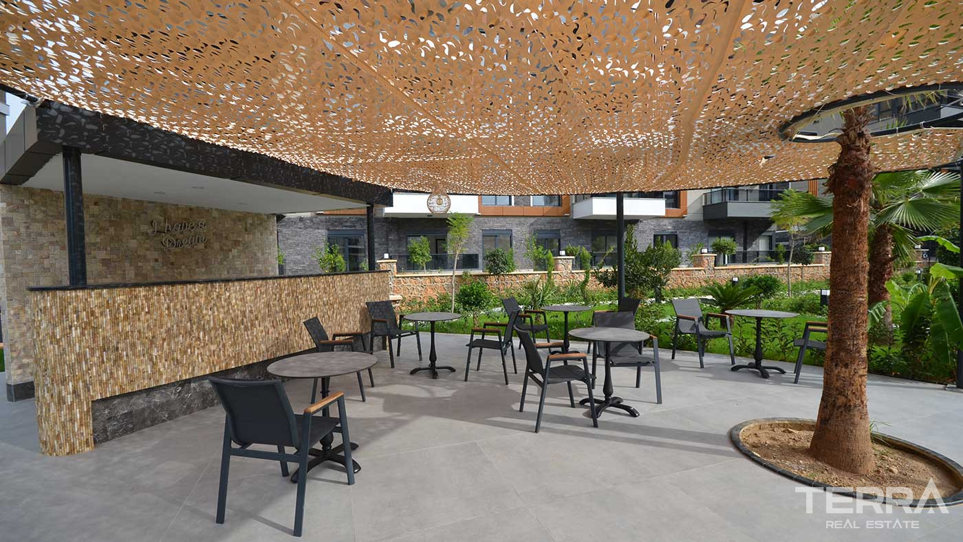 Alanya, Oba'da Şehir ve Deniz Manzaralı Satılık Modern Daireler - 88596