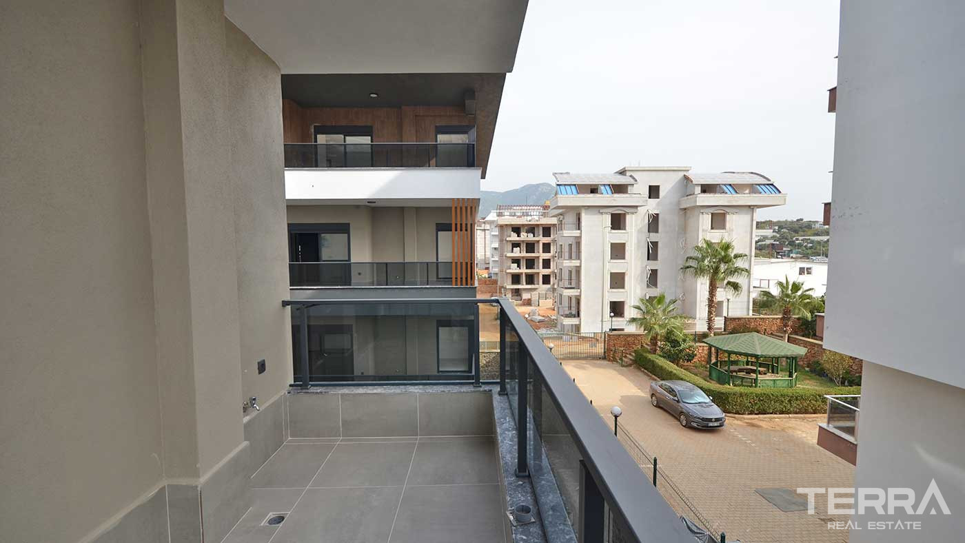 Alanya, Oba'da Şehir ve Deniz Manzaralı Satılık Modern Daireler - 88604