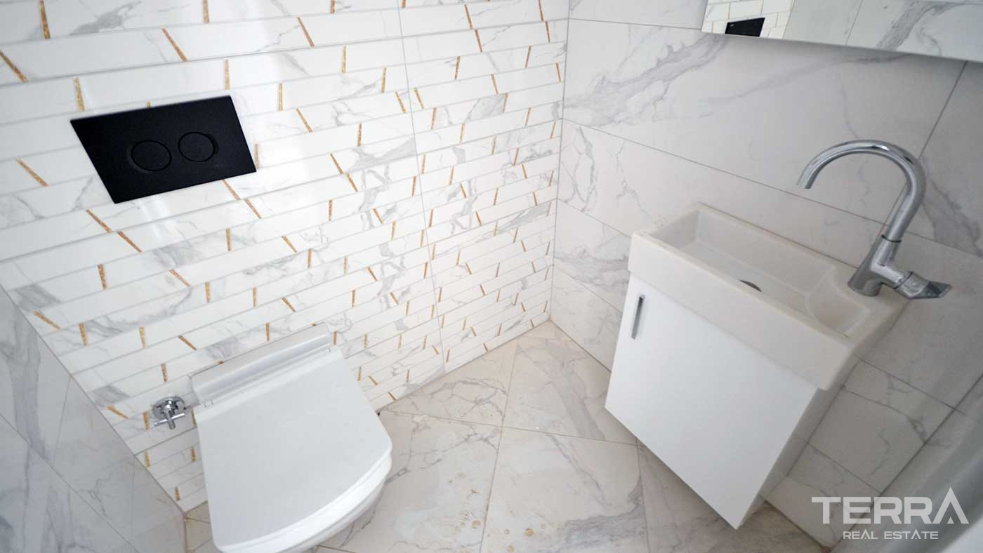 Alanya, Oba'da Şehir ve Deniz Manzaralı Satılık Modern Daireler - 88608