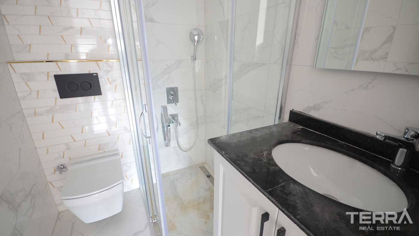 Alanya, Oba'da Şehir ve Deniz Manzaralı Satılık Modern Daireler - 88615