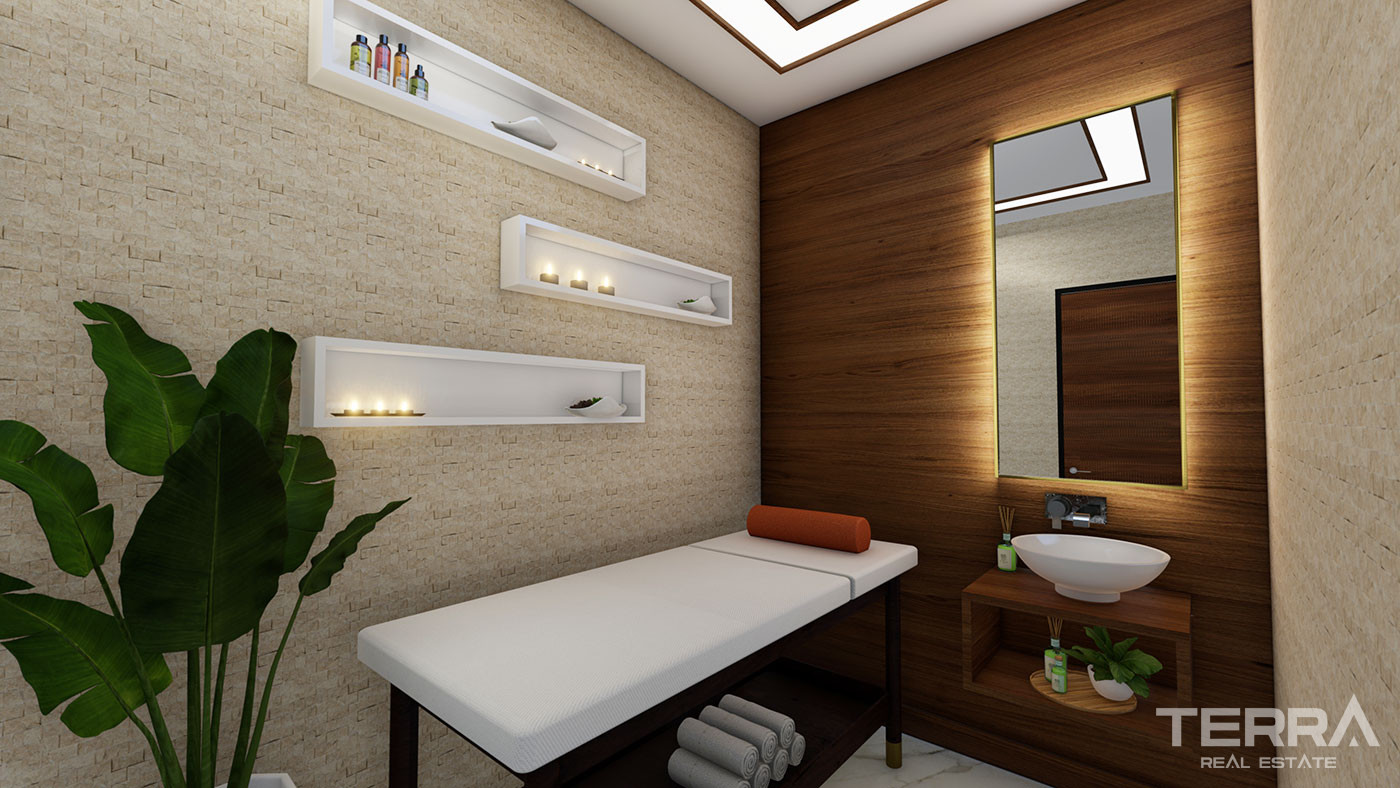 Alanya, Oba'da Şehir ve Deniz Manzaralı Satılık Modern Daireler - 88628