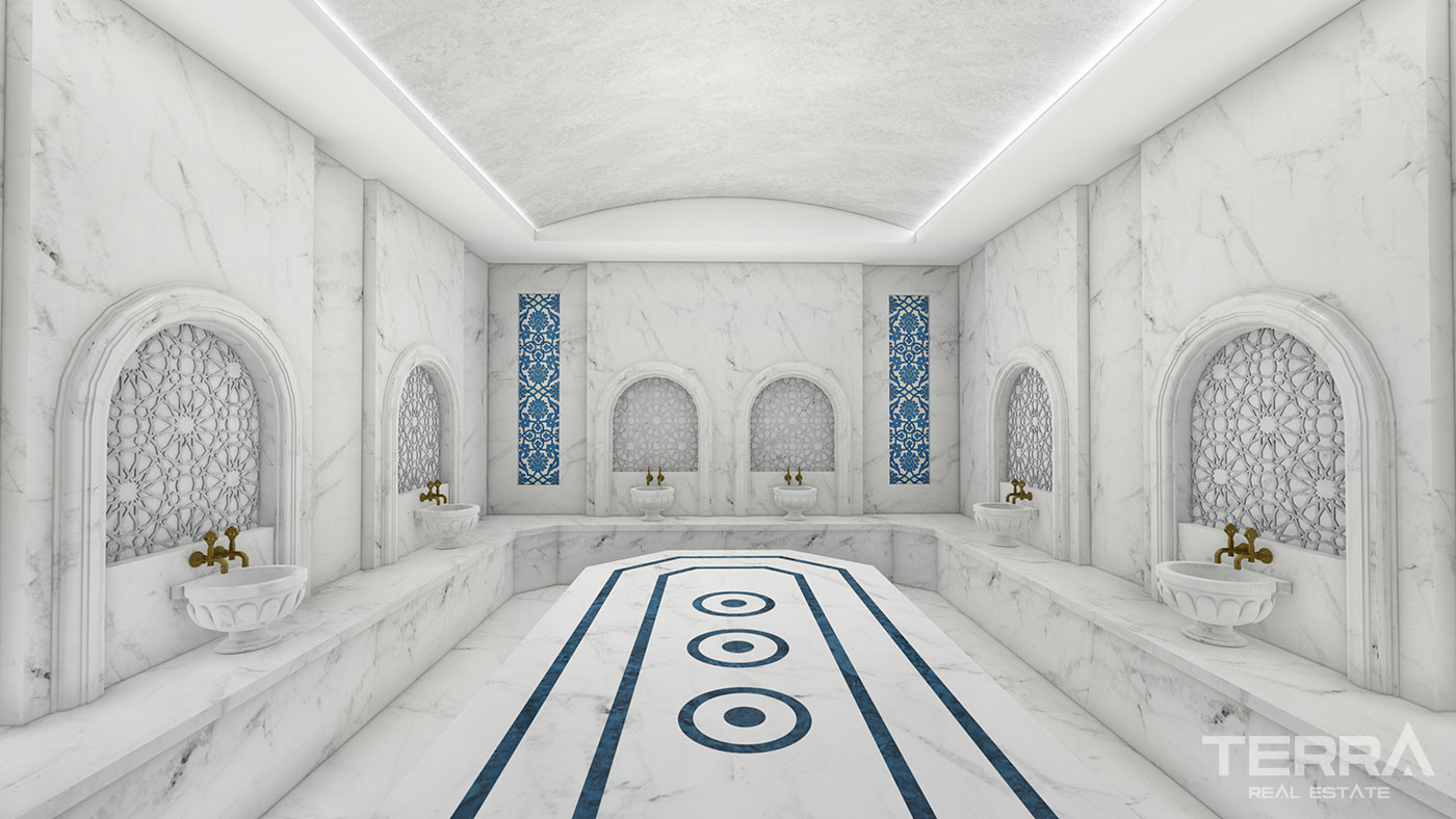 Alanya, Oba'da Şehir ve Deniz Manzaralı Satılık Modern Daireler - 88629