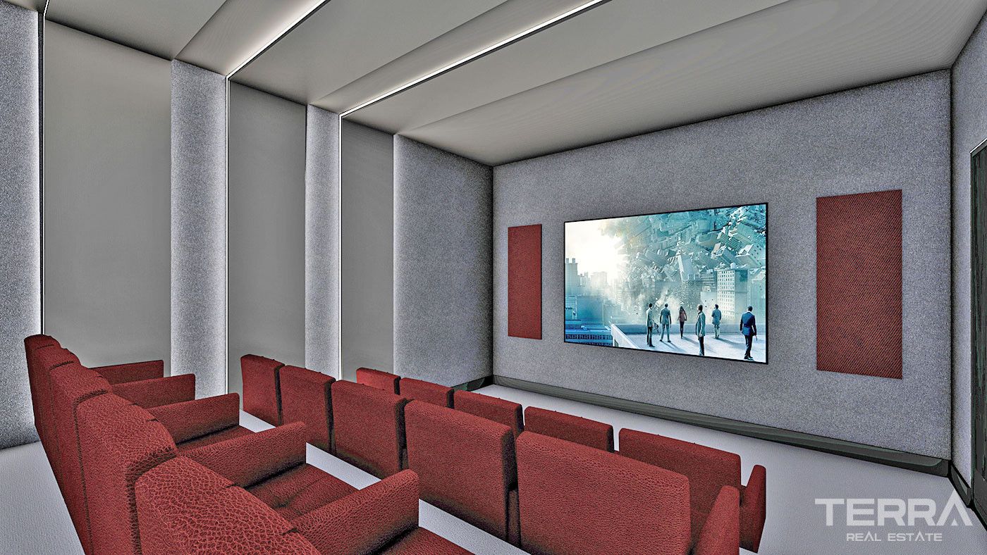 Alanya, Oba'da Şehir ve Deniz Manzaralı Satılık Modern Daireler - 88632