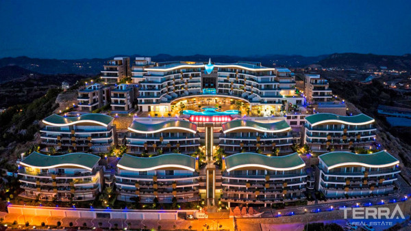 Luxury Apartments to Buy in a 5-Star Hotel Concept in Alanya Konaklı