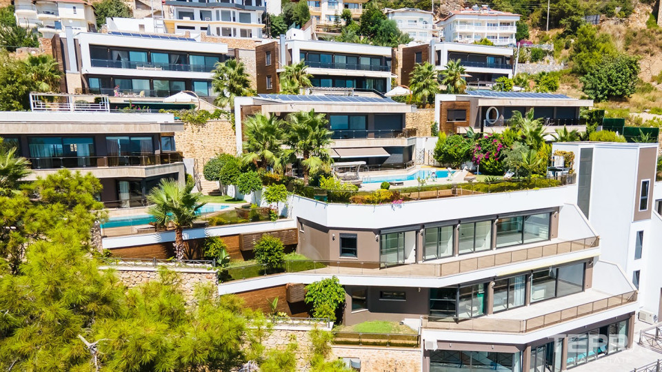 Amazing Flats for Sale in Bektaş Alanya with a Panoramic Sea View