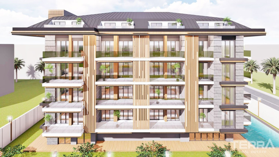 Centrally Located Alanya Penthouses to Buy With Walking Sea Distance