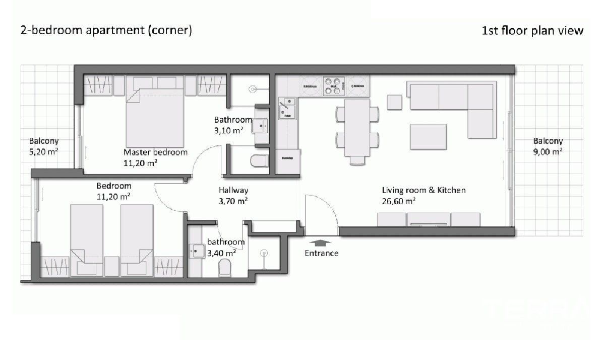 Breeze Residence — Eksklusive lejligheder til salg i Side, Tyrkiet - 47175