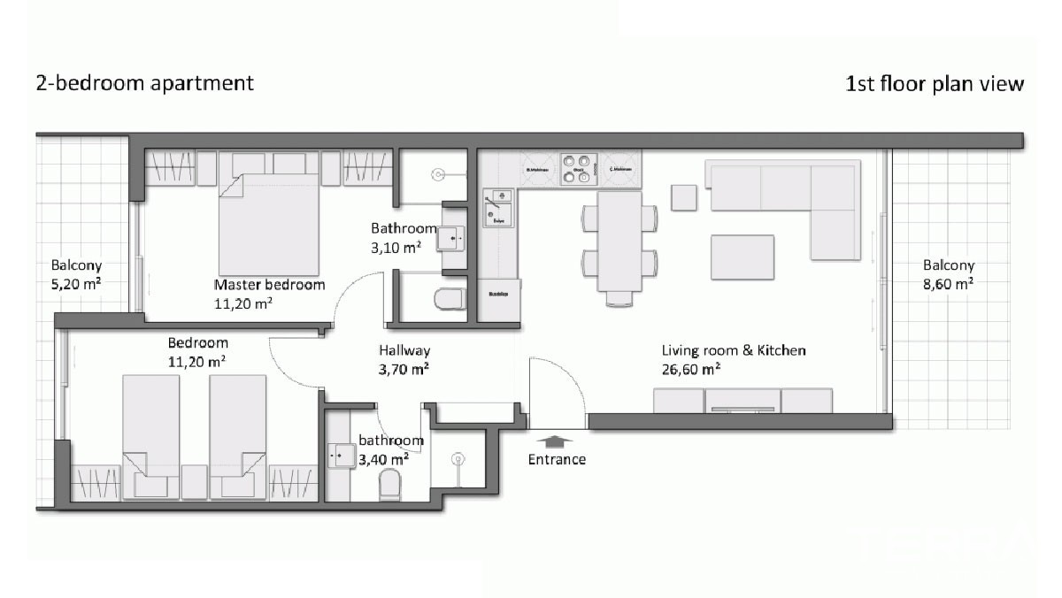 Breeze Residence — Eksklusive lejligheder til salg i Side, Tyrkiet - 47177