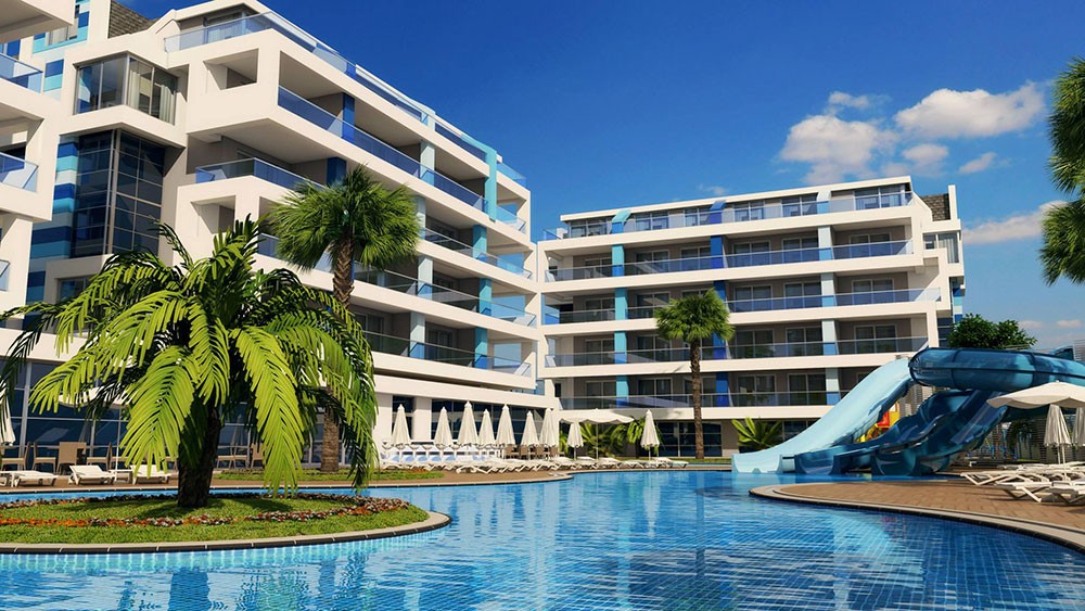 Crystal River leiligheter i Oba, Alanya - 538