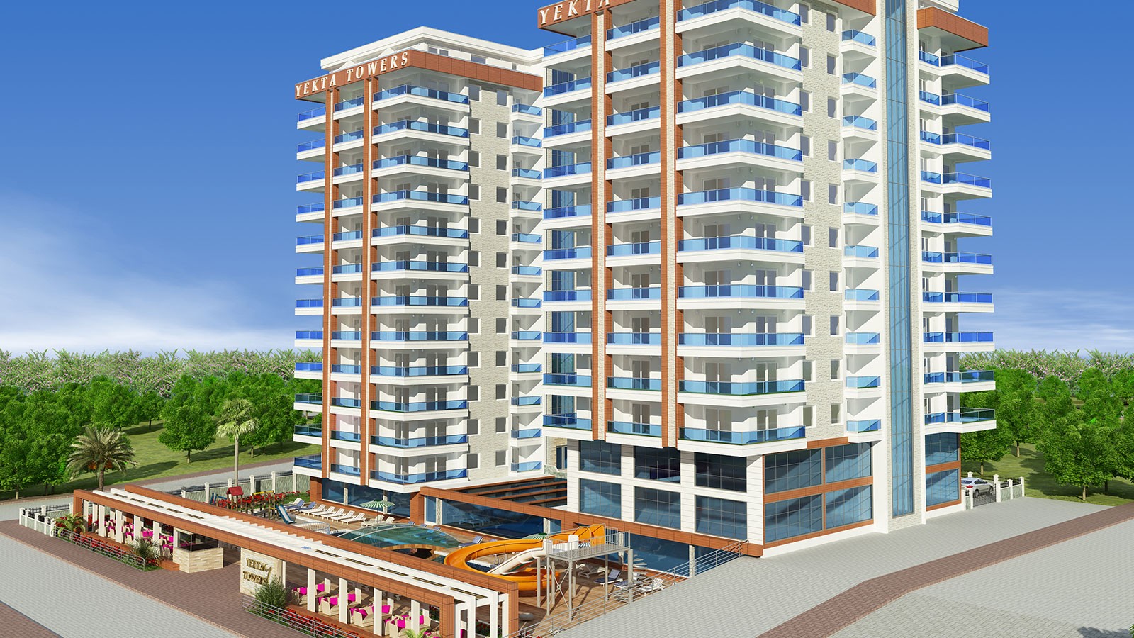 Yekta Towers Mahtmular, Alanya'da Satılık Daireler - 573