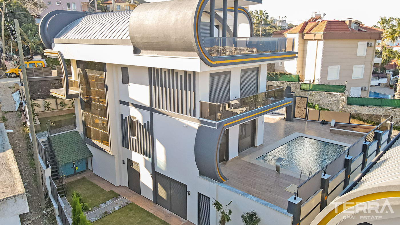 Exclusive Villas with Modern Features for Sale in Alanya Kargıcak - 95078