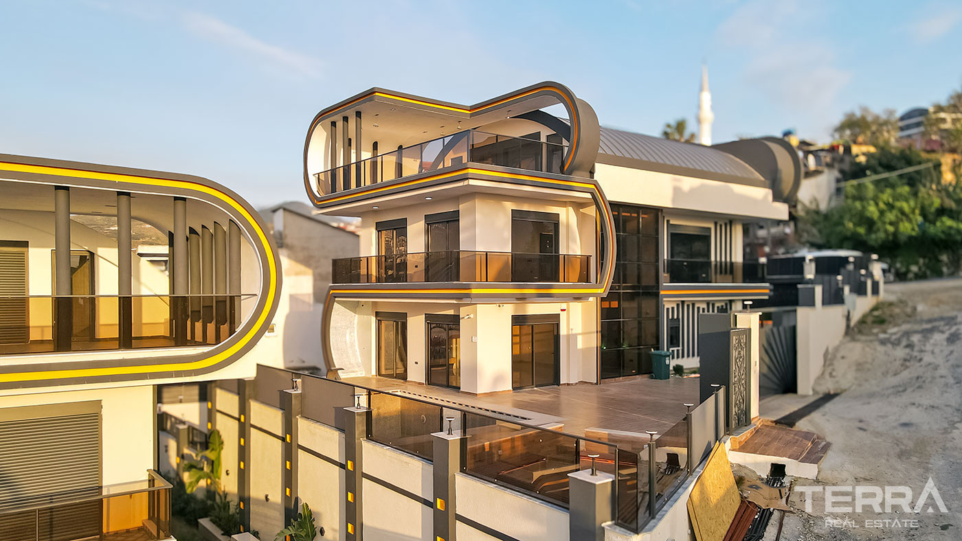 Exclusive Villas with Modern Features for Sale in Alanya Kargıcak - 95080