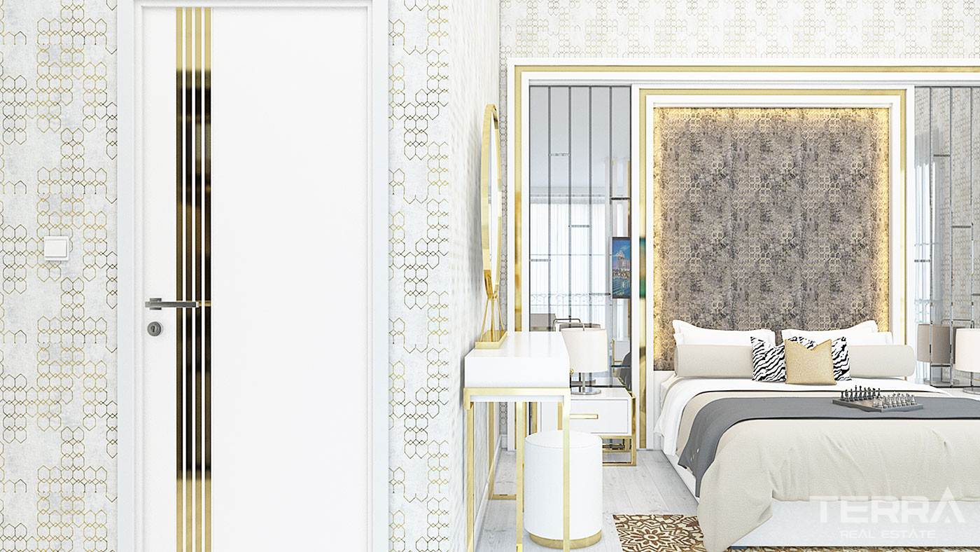 Villas Mitoyennes en Plein Nature de Belek Antalya Avec Piscine Privée - 49100